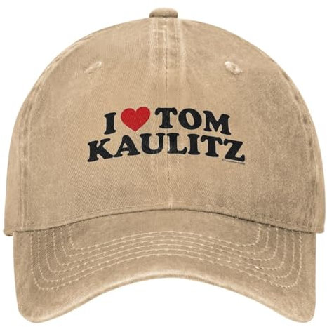 DTDSWNCD Klassische Baseballmütze I Love Tom KAULITZ Design, Cool Y2K Trucker Hut für Men und Women, Outdoor Sport Baseball Cap, tolles Geburtstagsgeschenk