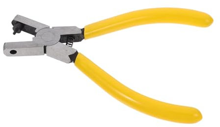 DIYEAH Mini-gürtellocher Mit Rundlochzange Für Uhrenarmbänder Schuhe Und Stoff Präziser Stanzzange Aus Robustem Stahl Für Heimwerker Und