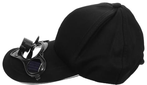 TOPBATHY De Béisbol Eléctrica para Exterior Gorro Transpirable con Ventilador para