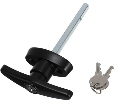 Angoily Handle Lock Cam Latch Universal Replacement Hardware Locking Lock for Door Shed Door Handle Cabinet Lock Playhouse Lock Chicken Coop Lock Cam Lock Garage Door Lock