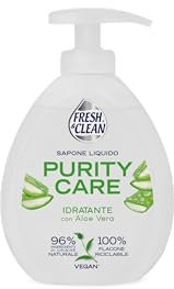 Fresh & Clean - Sapone Liquido Mani Purity Care Idratante, con Aloe Vera e Glicerina Vegetale, 300 ml