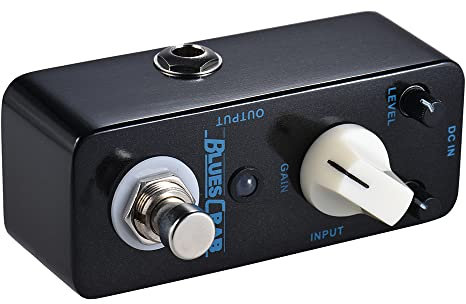 SHUAIGUO BLUES CRAB Blues Overdrive Gitarreneffektpedal True Bypass Full Metal Shell