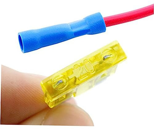 CHILDWEET 4 Stück Sicherungshalter Fuse Block Fuse Socket Car Fuse Holder with Wire Fuse Panel Automotive Fuse Holder Fuse Adapter Car Fuse Tap autosicherungen Auto Stecker Sicherung