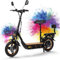 Faltbarer E Scooter,Elektro Elektroroller Erwachsene Elektroscooter,E Roller Offroad,Elektro Scooter Roller,(100 Km Reichweite,48V26Ah,150 KG Tragkraft)-C1 PRO