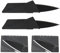 VPOUERY 4 Pezzi Piccolo Coltello Pieghevole,Coltello Tascabile,Coltello Tascabile Con Coltello Pieghevole,Mini Edc Outdoor Coltello Coltello Da Caccia Nero