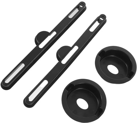 VICASKY 2sets Folding Table Accessories for Bed Bed Cup Holder Plastic Desk Attachments Desk Card Slots Camping Table