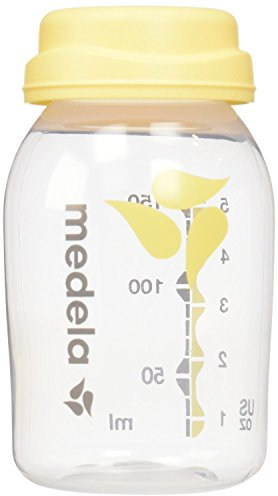 Medela Muttermilch-Sammel- und Aufbewahrungsflaschen, 142 ml, 12 Stück