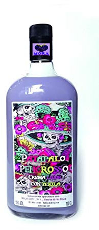 Patapalo Peligrosso Cremas con Tequila- MORA- Botella 1L