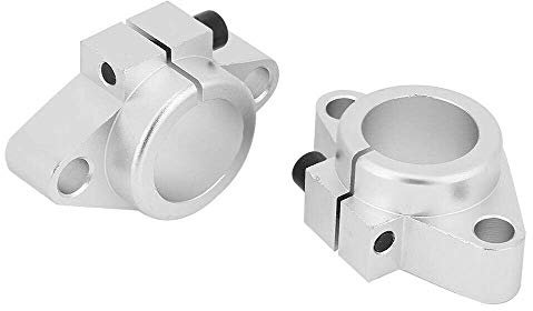 Senris Führungsschiene für Linearstangenschaft, Aluminiumlegierung, Linearschiene, silber