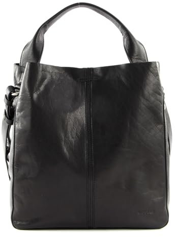 SADDLER ELSA HANDTASCHE SHOPPER SCHWARZ LEDER
