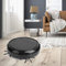 【𝐏𝐫𝐨𝐦𝐨𝐭𝐢𝐨𝐧 𝐝𝐞 𝐏â𝐪𝐮𝐞𝐬】 Aspirateur Robot, Ensemble d'aspirateur Robot Multifonctionnel Intelligent à Balayage de lumière ultraviolette, pour Poils d'animaux, Tapis, sols durs(Noir)