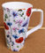 Wildflowers Meadow 20oz Mug Fine Bone China Large Jumbo 1 Pint Multi Colour Floral Latte Coffee Tea Cup Hand Decorated UK
