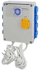 Weedness GSE Timer Box II 8 x 600 Watt + Heating - Grow Indoor Anbau Lampen Steuerung Rohr-Lüfter Zeitschaltuhr Bewässerung Ventilator Garten