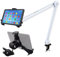 König Meyer K & M 19790 universal Tablet-Halter Stativ Halterung + keepdrum MS138 Gelenkarm Weiss