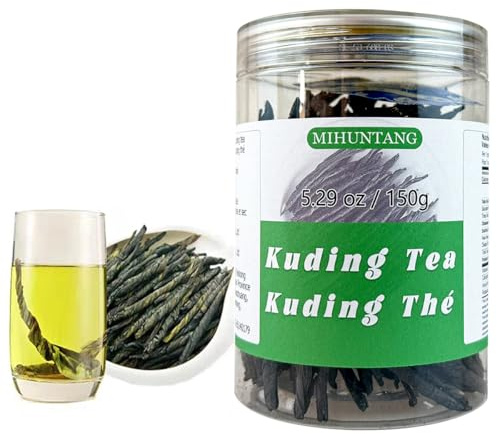 Needle Ku Ding Tea 150g Handmade Kuding Bitter Green Loose Leaf Stick Cha