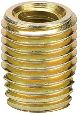 YWBL-WH Selbstschneidende Gewindeeinsätze M2-M12, Kohlenstoffstahl, 20 Stück, M12x1,75 Innen/M16x1,5 Außen