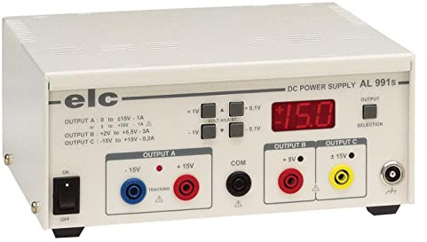 Fuente de alimentación, 3 canales, 30 V, 3 A, ajustable, fuentes de alimentación de banco superior, cantidad 1 | AL991S