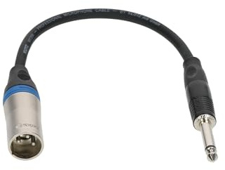 Klotz XLR-MPU6.3 Adapter 20 cm - Stereo Patchkabel