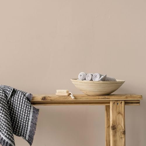 K&L Wall Art Peinture murale satinée moderne pour intérieur Beige 5 l Peintures pour murs intérieurs Sable crème
