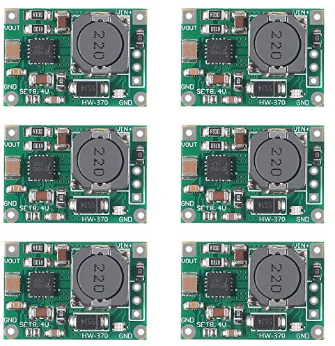 mansH 6 Pieces TP5100 Charge Management Power Module Board 4.2V 8.4V 2A Lithium Battery Charger Module Single Double