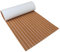 HZCHIONE Self-Adhesive EVA Foam Boat Decking Flooring 240x90cm, Faux Teak Boat Marine Carpet Boat Floor Non-Slip Foam Boat Floor Mat Rolls Sheet for Motorboat RV Yacht Kayak Deck Helm Pad