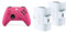 Xbox Wireless Controller – Deep Pink+Venom Doppelpack mit wiederaufladbarem Akku Controller - Weiß Series X & S One
