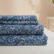 Bettwäsche-Set für Doppelbett, blaues Blumenmuster, 3-teilig, kühlende Bettwäsche, tiefe Taschen, 40,6 cm, Doppelbett-XL-Größe, Vintage-Spannbettlaken für Kinderbett, Boho-Bettwäsche-Set und