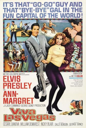 Viva Las Vegas Filmposter Elvis Ann-Margret – 40,64 x 61 cm