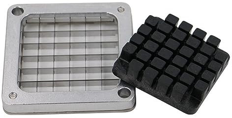 Futihana frites - Acier inoxydable + 3 tailles de lame - Pièces de coupe pour frites - 12,7 mm