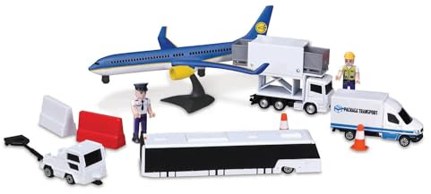 Maisto FRESH METAL TAILWINDS AIRPORT SET - Incredibly Detailed Die-Cast Models and Playset, Multiple Colours