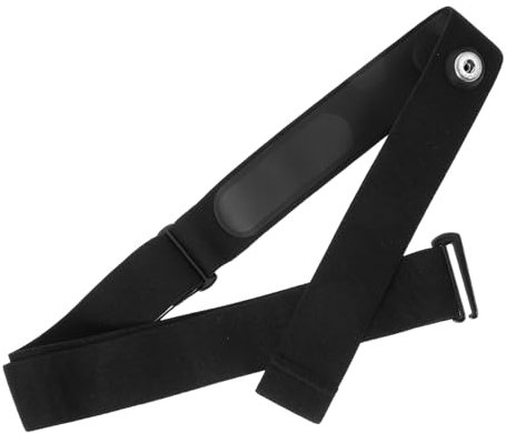 Healeved Elastischer Brustgurt Für Monitore Beim Laufen Und Radfahren Schwarz Bequem Und Genau