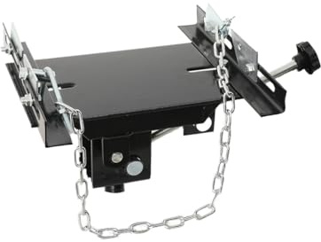 Lfhelper Heavy Duty Hydraulische Adapter für Getriebeheber Motorheber 500Kg Positionierer Auspuffanlagen Achsen mit Kette, Adapter Getriebe Jack Support Plate für Stabilisator Kettenadapter