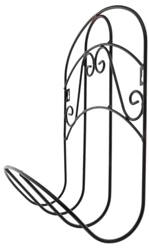 VICASKY Supporto per tubo da giardino a parete, robusto organizzatore per tubi dell'acqua, per una pratica conservazione di tubi da giardino, salvaspazio e durevole