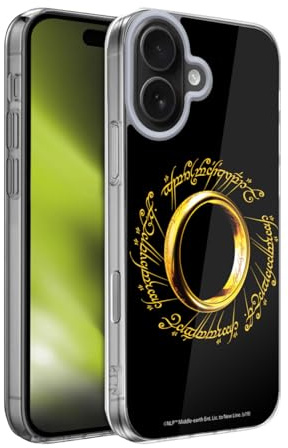 Head Case Designs Offizielle The Lord of The Rings The Fellowship of The Ring Einen Ring Grafiken Gelhülle [Militärischer Schutzgrad] Kompatibel Mit Apple iPhone 17 Und Kompatibel Mit MagSafe