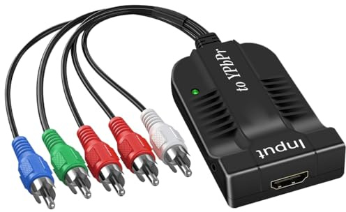 YPBPR Adapter unterstützt 1080P Auflösung zu Komponenten-Konverter