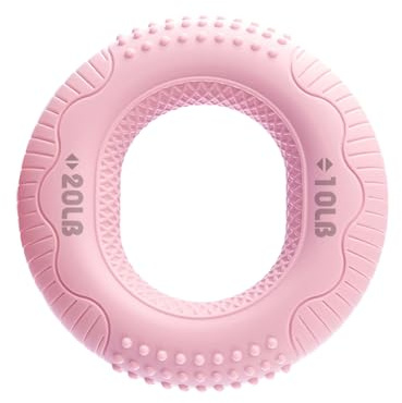 TERNCOEW Verstellbare Handgriff-Ringe, Karpal-Expander, Silikon-Übungsgerät, tragbarer Muskel-, Finger-Unterarm-Trainer für Zuhause, Fitnessstudio, Silikon-Griffkrafttrainer