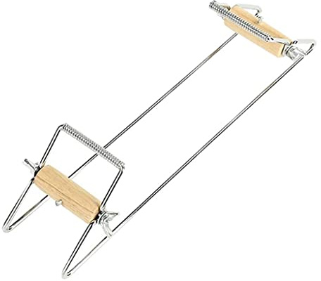 HHRJNUST Webstuhl, Edelstahl Web, Perlen Und Strickmaschine für Schmuckarmbänder, DIY Handarbeit, Ideal für Anfänger, Silber