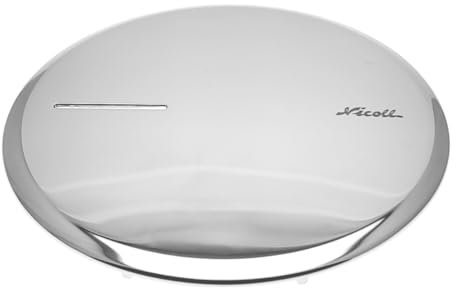 Nicoll - Capot métal chromé pour bonde de Douche Turboflow 90 mm TB2 - NICCA0411479