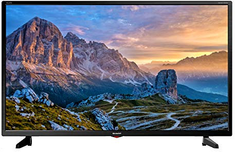 SHARP 32BB2I 32-Inch HD Ready LED TV with Freeview Tuner, SCART, USB & 3 x HDMI – Black
