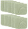 Comfy Cubs Muslin spucktücher 6 Satz große 100% Baumwolle Hand waschlappen 6 Schichten extra saugfähig und weich (Salbei, 10er-Pack)