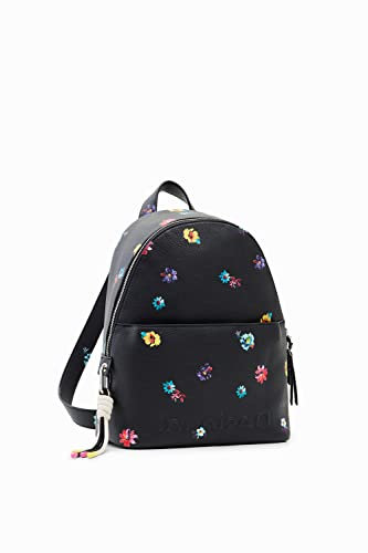 Desigual Damen Back_fresia_mombasa BACK FRESIA MOMBASA MINI 2000 BLACK, Schwarz, Einheitsgröße EU