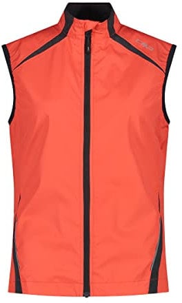CMP Damen Windweste Light 3C89576T 48 orange-rot, 38