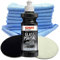 Glaspoliturset bestehend aus einer SONAX 250ml Glass Polish + 2 Stück Flexipads Ø75mm Glas-Polierpads + 20 Stück Craft-Equip Microfasertücher BLAU