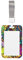 Multicolor Marihuana Leaf Weed Art Print ID Badge Holder with Lanyard Cute ID Card Holder Vertical Lanyard Namensschild Halter für Krankenschwester Schule Büro