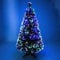 FlickBuyz Fibre Optic Christmas Tree – Artificial Christmas Tree – 3FT, 4FT, 5FT and 6FT Green Xmas Trees, Fibre Optic Christmas Tree (6FT (180cm))