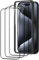 Beukei Panzer Schutz Glas für iPhone 15 Pro mit Installationsrahmen, 3 Stück Schutzfolie, Panzer schutzglas[HD Glas Displayschutz][9H Härte][Anti-Kratzen] Glass