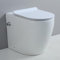 Comfort Height Back to Wall Toilet with Bidet, All in One Integrated Combined Bidet Toilets BTW Rimless Bathroom Toilets Ceramic WC Pan Soft Close Seat Compact High Disabled Toilet