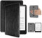 Miimall Cuir Étui pour Kindle Paperwhite 2024/Kindle Colorsoft 7 Pouces, Pliable Intégrale Antichoc et Dragonne Kindle Colorsoft Case, Veille Automatique, Résistant aux Rayures Mince Coque, Noir