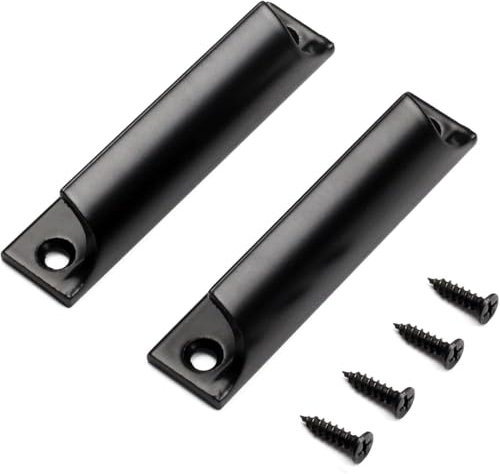 COYUN 2 Piezas Tirador de Puerta Corredera, Manilla para Puertas, Correderas Manilla de Puertas de Aleación de Aluminio Manija de Puerta Empotrado para Muebles Armarios Gabinete Cajón