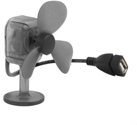 HOHOVYVY Windrad Stromerzeugung,Tragbare Windturbine Mit USB-Ladeanschluss 5W Stimmungslicht Für Outdoor Radfahren Powerbank